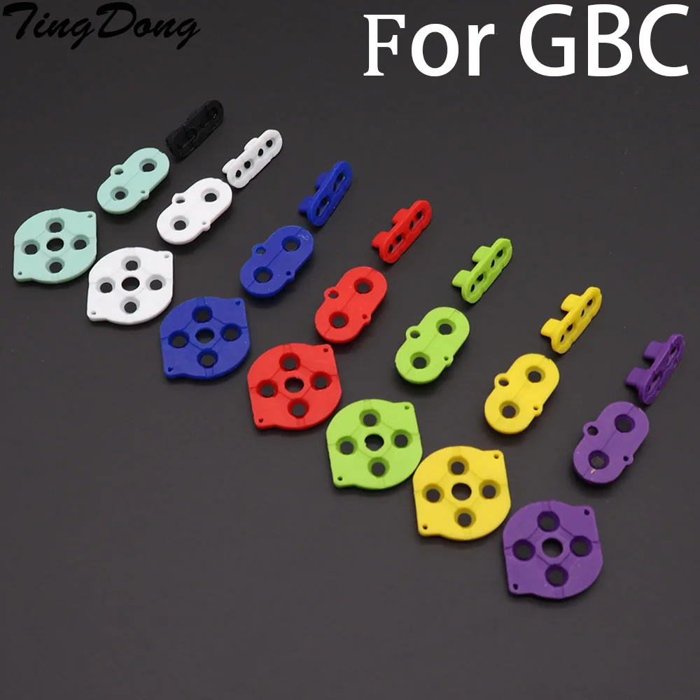 TingDong Colors rubber conductive button A-B d-pad for Game Boy Color GBC shell housing silicon start select keypad
TingDong Colors rubber conductive button A-B d-pad for Game Boy Color GBC shell housing silicon start select keypad