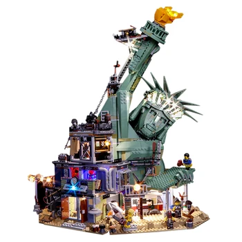 

Vonado USB LED Light Building Block Accessory Kit for The Statue of Liberty Falls at Fort Doom LED Included Only