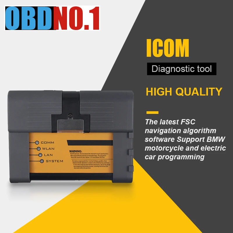 ICOM A2 ICOM NEXT FOR BMW ICOM A2+B+C DiagnosticNewest V2019.09Programming Tool For Support Multi-Language
ICOM A2 ICOM NEXT FOR BMW ICOM A2+B+C DiagnosticNewest V2019.09Programming Tool For Support Multi-Language