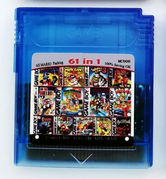 For Nintendo GBC Video Game Cartridge Console Card 61 In 1 Compilation English Language Version
For Nintendo GBC Video Game Cartridge Console Card 61 In 1 Compilation English Language Version