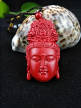 CHINESE NATURAL RED ORGANIC CINNABAR BODHISATTVA NECKLACE PENDANT MEN LUCKY CHARM JEWELLERY AMULET HOT
CHINESE NATURAL RED ORGANIC CINNABAR BODHISATTVA NECKLACE PENDANT MEN LUCKY CHARM JEWELLERY AMULET HOT