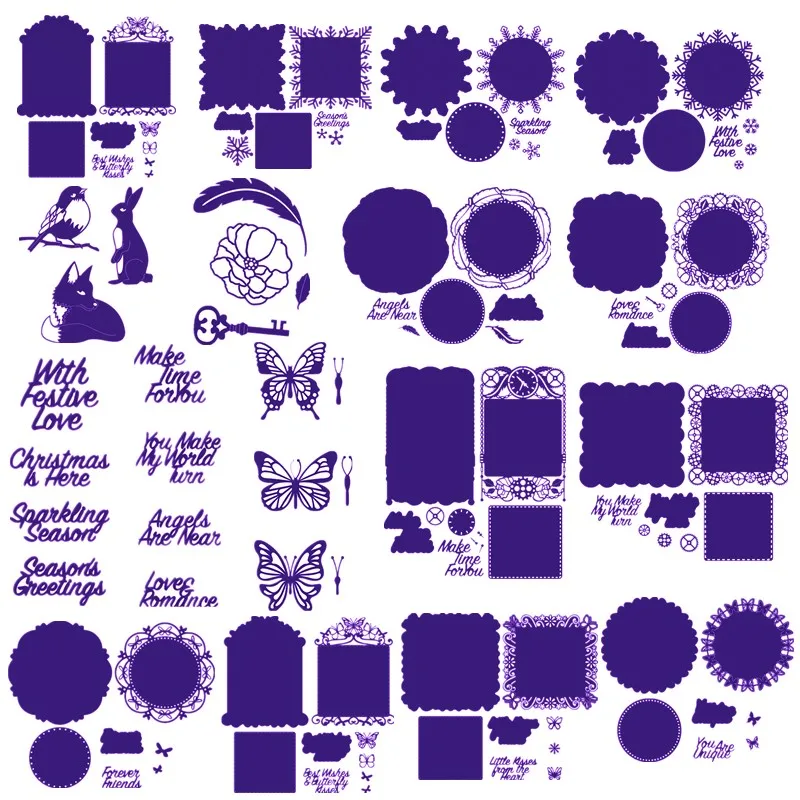 Lovely Lattice Butterfly Ballet Doily and Sentiments Die Collection Metal Cutting Dies for DIY Scrapbooking Cards Craft 2019 New
Lovely Lattice Butterfly Ballet Doily and Sentiments Die Collection Metal Cutting Dies for DIY Scrapbooking Cards Craft 2019 New