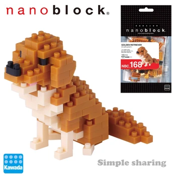 NANOBLOCK Golden Retriever Dog - Nano Block Micro-Sized Building Blocks NBC-168
NANOBLOCK Golden Retriever Dog - Nano Block Micro-Sized Building Blocks NBC-168