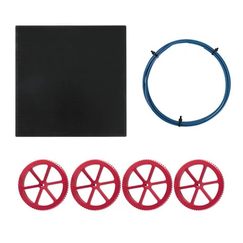 3D Printer Tempered Glass Plate with 4 Metal Hot Bed Hand-Tightening Nuts Suitable for Ender 5 / CR-20 Pro Hot Bed
3D Printer Tempered Glass Plate with 4 Metal Hot Bed Hand-Tightening Nuts Suitable for Ender 5 / CR-20 Pro Hot Bed