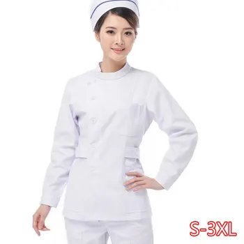 Nurse Scrubs Medical Uniforms Women Surgical Suit Collar Slim Cap Lab Coat Hospital Dental Clinic Beauty Salon Work
Nurse Scrubs Medical Uniforms Women Surgical Suit Collar Slim Cap Lab Coat Hospital Dental Clinic Beauty Salon Work