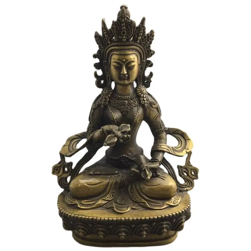 China OLD Feng Shui Decoration Tibetan Silver Buddha Statue Sheet Metal Lata Guanyin
China OLD Feng Shui Decoration Tibetan Silver Buddha Statue Sheet Metal Lata Guanyin