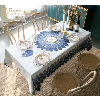 Tablecloth Rectangular Waterproof Petals Machine Washable Table Cover Cloth American Light Luxury Table Cover for Parties Family
Tablecloth Rectangular Waterproof Petals Machine Washable Table Cover Cloth American Light Luxury Table Cover for Parties Family