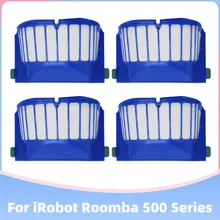 Hepa Filter for iRobot Roomba 500 Series 505 510 520 530 540 550 555 560 565(PET) 570 580 Robotic Vacuum Cleaner Accessories
Hepa Filter for iRobot Roomba 500 Series 505 510 520 530 540 550 555 560 565(PET) 570 580 Robotic Vacuum Cleaner Accessories