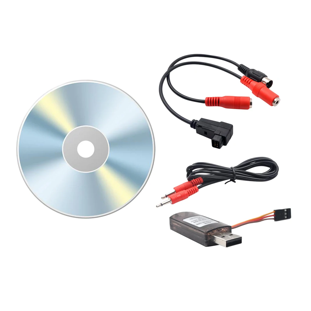 RC  Simulator 22 in 1 USB Cable for Real Phoenix   FMS