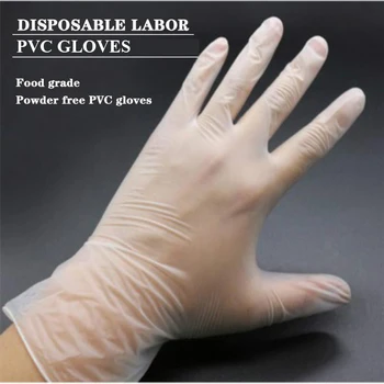 100 Pcs/box One Time Pvc Gloves Powder Free Food Processing Protective Gloves To Isolate Virus And Prevent Bacterial Epidemic
100 Pcs/box One Time Pvc Gloves Powder Free Food Processing Protective Gloves To Isolate Virus And Prevent Bacterial Epidemic