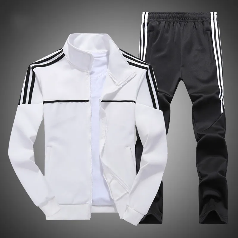 Men's Set Spring Autumn Man Sportswear 2 Piece Sets Sports Suit Sweatshirt+Pant Sweatsuit Male Tracksuit Plus Size L-4XL 2019
Men's Set Spring Autumn Man Sportswear 2 Piece Sets Sports Suit Sweatshirt+Pant Sweatsuit Male Tracksuit Plus Size L-4XL 2019