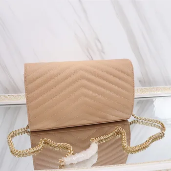 Women's Luxury Designer Caviar V-Plaid Leather Handbag Chain Flap/Envelope Bag Crossbody Bag Shoulder Bag Clutch 12 Card Slots
Women's Luxury Designer Caviar V-Plaid Leather Handbag Chain Flap/Envelope Bag Crossbody Bag Shoulder Bag Clutch 12 Card Slots