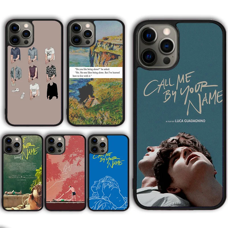 Call Me By Your Name Inscription Phone Case for iPhone 13 11 12 Mini Pro Max X XR XS 6 7 8 Plus SE2020 Samsung Galaxy S20 21 | Мобильные