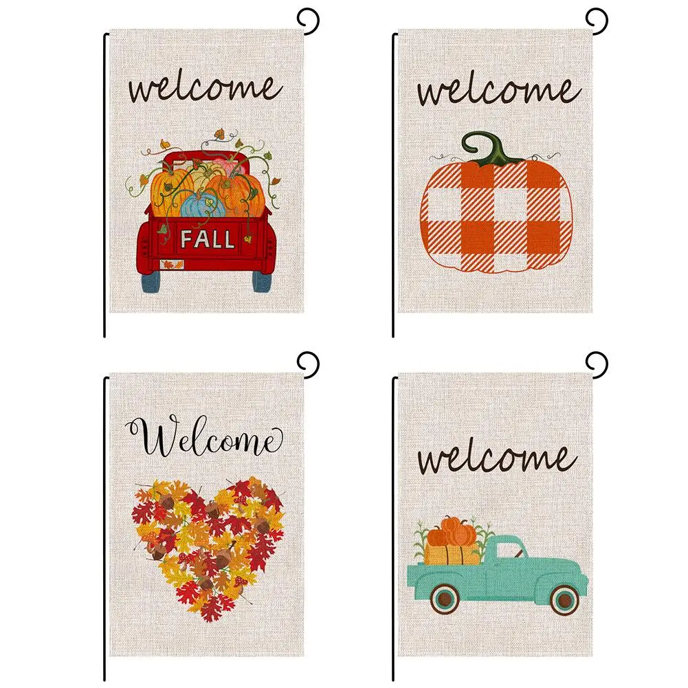 Garden Flag Autumn Pumpkin Maple Leaf Series Pattern Double-sided Printing Garden Pumpkin Flag Summer Fall Outdoor Decor
Garden Flag Autumn Pumpkin Maple Leaf Series Pattern Double-sided Printing Garden Pumpkin Flag Summer Fall Outdoor Decor
