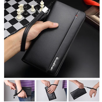 Bison Denim Large Capacity Genuine Leather Long Wallet Men's Clutch Bag Cowskin Wallets For Male Coin Purse Business Wallets
Bison Denim Large Capacity Genuine Leather Long Wallet Men's Clutch Bag Cowskin Wallets For Male Coin Purse Business Wallets