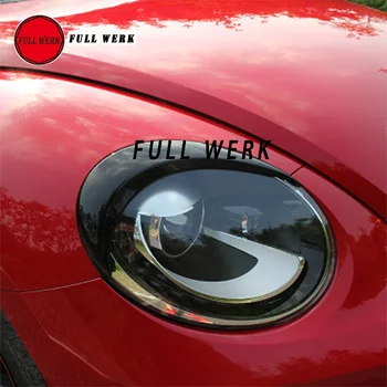 1 Pair PP Car Headlight Eyebrow Sticker Decoration Cover Strip Trim for Beetle 12-19 Exterior Moulding Accessories Black 
1 Pair PP Car Headlight Eyebrow Sticker Decoration Cover Strip Trim for Beetle 12-19 Exterior Moulding Accessories Black