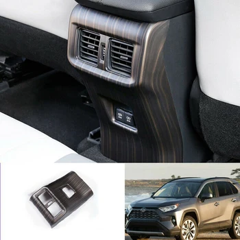 Wood Grain Rear Air Vent Outlet Cover Trim Rear Air Outlet Vent Panel Anti-Kick Panel For Toyota RAV4 2019-2020
Wood Grain Rear Air Vent Outlet Cover Trim Rear Air Outlet Vent Panel Anti-Kick Panel For Toyota RAV4 2019-2020