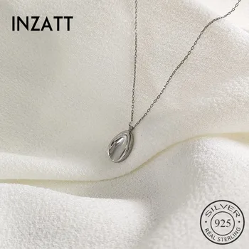 INZATT Real 925 Sterling Silver Geometry Choker Necklace For Fashion Women Party Fine Jewelry MInimalist Cute Accessories
INZATT Real 925 Sterling Silver Geometry Choker Necklace For Fashion Women Party Fine Jewelry MInimalist Cute Accessories