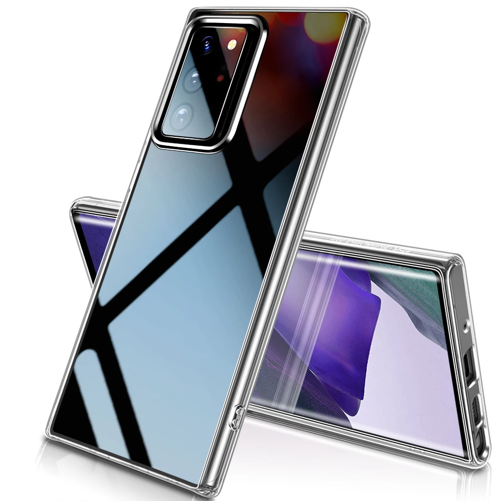 ESR-funda de vidrio templado para Samsung Galaxy, funda Ultra transparente para Samsung Galaxy Note 20 10 Plus S20 Note 9 10 5G S9 24 Hb843a96fc696478ca7bee86d96952a0eC
