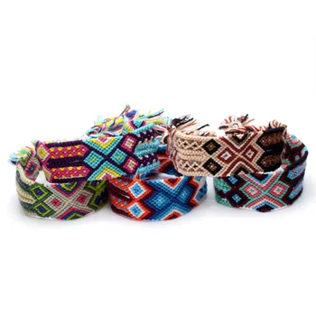 Wide Multicolor Embroidery String Handmade Friendship Bracelet Women Men Aztec Wayuu Smmer Eco Beach Jewelry Present
Wide Multicolor Embroidery String Handmade Friendship Bracelet Women Men Aztec Wayuu Smmer Eco Beach Jewelry Present