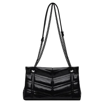 Embroidery Thread Fashion Female 2020 New High Quality Pu Leather Women's Designer Handbag Lock Chain Shoulder Messenger Bag
Embroidery Thread Fashion Female 2020 New High Quality Pu Leather Women's Designer Handbag Lock Chain Shoulder Messenger Bag