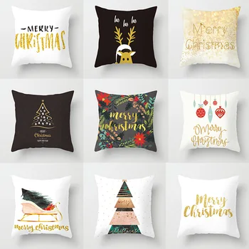Christmas Cushion Cover 45x45cm Elk Snowflake Santa Claus Christmas Pillowcase Cotton Linen New Year Decorative Pillows Cover
Christmas Cushion Cover 45x45cm Elk Snowflake Santa Claus Christmas Pillowcase Cotton Linen New Year Decorative Pillows Cover