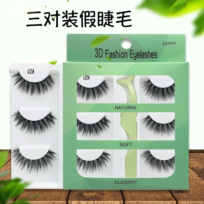 3 Pairs 3D Mink False Eyelashes Handmade False Eyelashes Set Natural Eyelash Curling Volume Lashes Extension Wholesale Lashes
3 Pairs 3D Mink False Eyelashes Handmade False Eyelashes Set Natural Eyelash Curling Volume Lashes Extension Wholesale Lashes