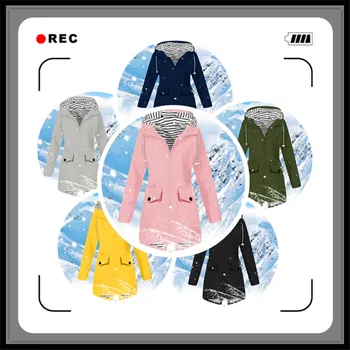 New Fashion Women Winter Hooded Slim Coat Jacket Casual Warm Sportwear Outwear Fashion Pocket Fastener Button Elegant Top 
New Fashion Women Winter Hooded Slim Coat Jacket Casual Warm Sportwear Outwear Fashion Pocket Fastener Button Elegant Top