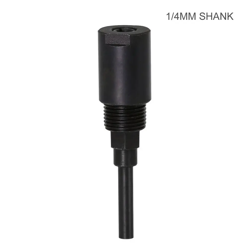 1/4" 8mm Shank Router Bit Extension Rod Collect Engraving Machine Extension Milling Cutter Extension Rod for Wood