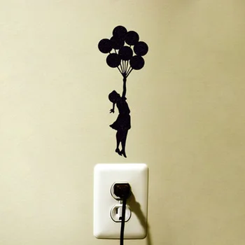 Flying Balloon Girl Switch Wall Sticker House Decoration Children Bedroom Living Room Kids Wall Switch Wall Sticker Accessories
Flying Balloon Girl Switch Wall Sticker House Decoration Children Bedroom Living Room Kids Wall Switch Wall Sticker Accessories