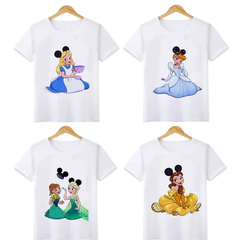 New Arrival Princess Print Kids T Shirt Funny Kawaii Cartoon Girls T-shirt Cute Anime Children Tshirt Casual Top Tees Girls
New Arrival Princess Print Kids T Shirt Funny Kawaii Cartoon Girls T-shirt Cute Anime Children Tshirt Casual Top Tees Girls