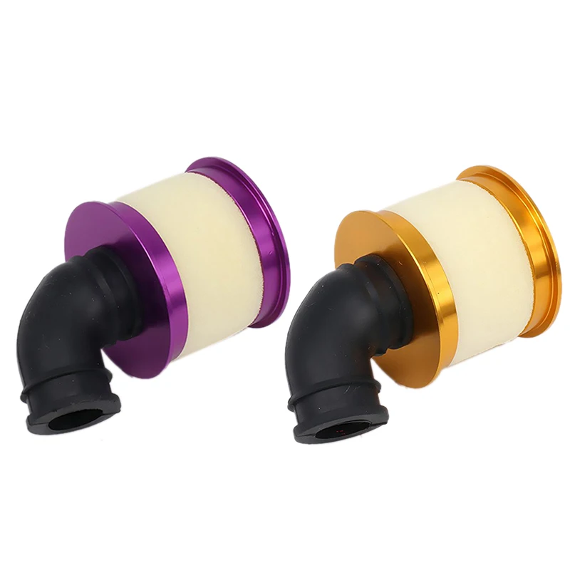 2Pcs Air Filter Sponge Open Alloy Aluminum 04104 for 1/10 RC Hobby Model Nitro Car,Purple & Gold
2Pcs Air Filter Sponge Open Alloy Aluminum 04104 for 1/10 RC Hobby Model Nitro Car,Purple & Gold