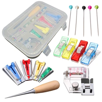Household Sewing Machine Tools Set DIY Patchwork Quilting Tools Multifunctional Sewing Supplies Accessories BiasTape Maker Set
Household Sewing Machine Tools Set DIY Patchwork Quilting Tools Multifunctional Sewing Supplies Accessories BiasTape Maker Set