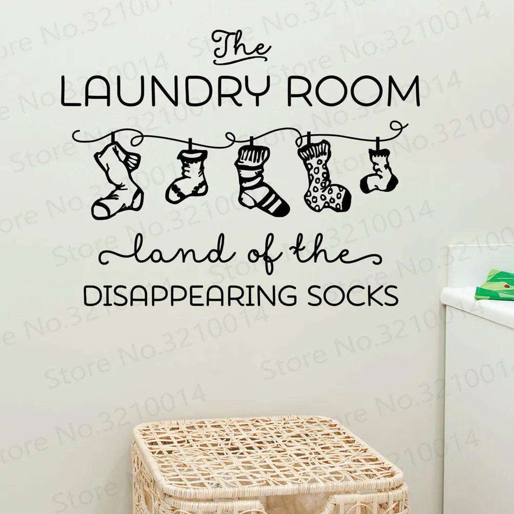 Decals Art Vinyl Mural Home Room Decor Wall Stickers Stickers Laundry Room Sign Wallpaper WL233
Decals Art Vinyl Mural Home Room Decor Wall Stickers Stickers Laundry Room Sign Wallpaper WL233