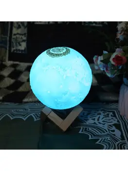 Quran Bluetooth Speaker Moon Lamp with Support Shelf APP Control Night Light with Quran Recitation Translation
Quran Bluetooth Speaker Moon Lamp with Support Shelf APP Control Night Light with Quran Recitation Translation