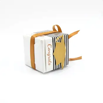 50pcs Striped White & Black Mortarboard Style Graduation Candy Boxes Bomboniera Gifts Chocolate Box Paper Box Giveaways Box
50pcs Striped White & Black Mortarboard Style Graduation Candy Boxes Bomboniera Gifts Chocolate Box Paper Box Giveaways Box