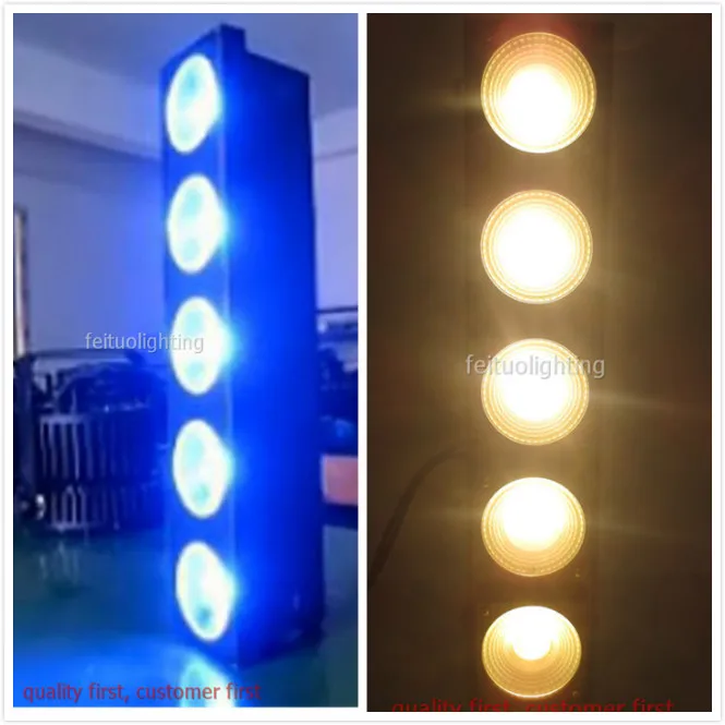 

H-2x China factory led bar dot control ww 5 x 30w rgb 3in1 COB LED matrix blinder light dmx scan dj light