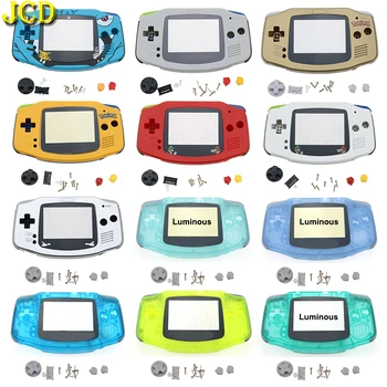 JCD Full Set Plastic Shell Cover for GBA Console Housing Shell Case + Screen Lens Protector + Stick Label for Gameboy Advance
JCD Full Set Plastic Shell Cover for GBA Console Housing Shell Case + Screen Lens Protector + Stick Label for Gameboy Advance