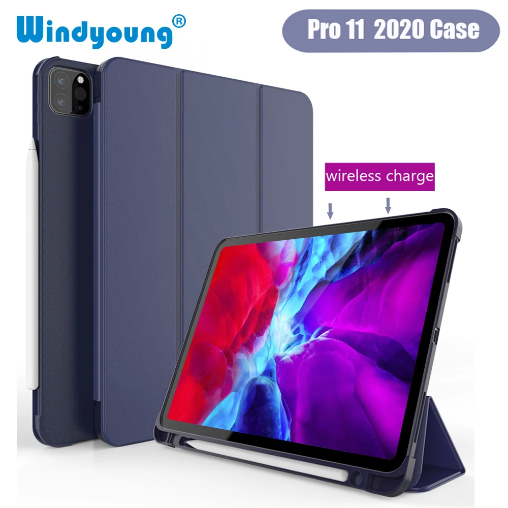 For iPad Pro 11 inch 2020 with Pencil Holder For iPad Pro 11 2th Generation Case Anti-fall Smart Auto PU Leather Soft TPU cover
For iPad Pro 11 inch 2020 with Pencil Holder For iPad Pro 11 2th Generation Case Anti-fall Smart Auto PU Leather Soft TPU cover