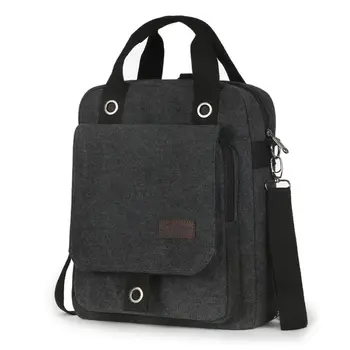 Canvas Student Bag Handbag Trend Casual Men Shoulder Computer Bags Travel Multi-function Backpack H8WD
Canvas Student Bag Handbag Trend Casual Men Shoulder Computer Bags Travel Multi-function Backpack H8WD