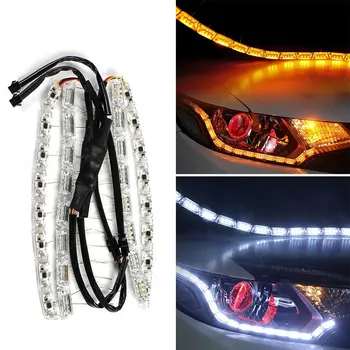 Turn Light Daytime Running Light Decorative Driving Light Strip Lights Flowing Car 2pcs Universal
Turn Light Daytime Running Light Decorative Driving Light Strip Lights Flowing Car 2pcs Universal