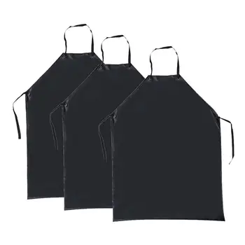 3PCS Waterproof Apron Grease Proofing Kitchen Apron Acid-Resistant Alkali-Resistant Apron PVC Apron For Home Restaurant Black
3PCS Waterproof Apron Grease Proofing Kitchen Apron Acid-Resistant Alkali-Resistant Apron PVC Apron For Home Restaurant Black