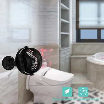 Battery Operated Kitchen Fan with Suction Cup, Capacity Rechargeable Wall Fan, Personal USB Fan with Strong Airflow, 4 Speeds, 3 
Battery Operated Kitchen Fan with Suction Cup, Capacity Rechargeable Wall Fan, Personal USB Fan with Strong Airflow, 4 Speeds, 3