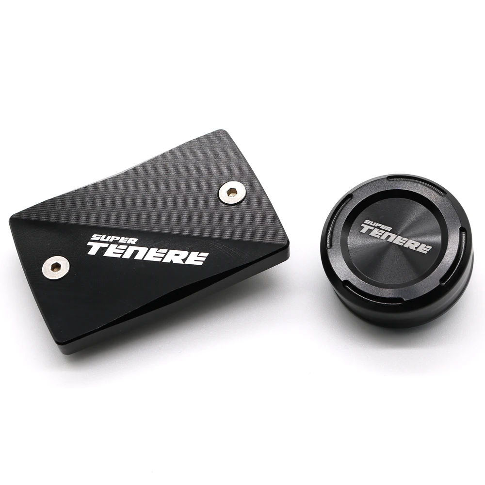 Front Rear Brake Fluid Reservoir Cap For YAMAHA SUPER TENERE XT1200Z 2012-2016 CNC Aluminum Master Cylinder Reservoir Cover
Front Rear Brake Fluid Reservoir Cap For YAMAHA SUPER TENERE XT1200Z 2012-2016 CNC Aluminum Master Cylinder Reservoir Cover
