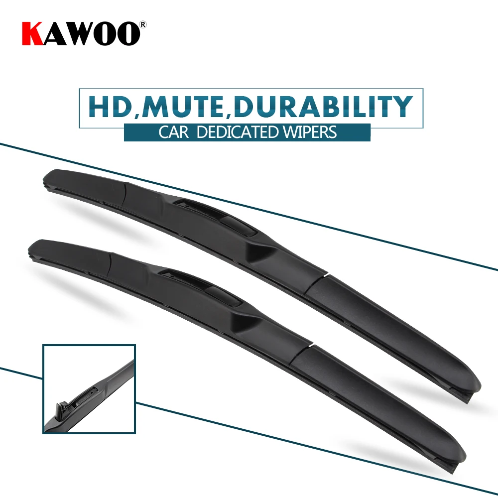 KAWOO 2pcs Car Wiper Blade 24"+16" For Chevrolet Captiva (2010-) Auto Soft Rubber Windcreen Wipers Blades Accessories | Автомобили
