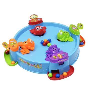 1 Pc Cute Frogs Eat Beans Toys With 4 Small Frogs Parent-Child Interactive Desktop Games PVC Educational Toys For Children
1 Pc Cute Frogs Eat Beans Toys With 4 Small Frogs Parent-Child Interactive Desktop Games PVC Educational Toys For Children