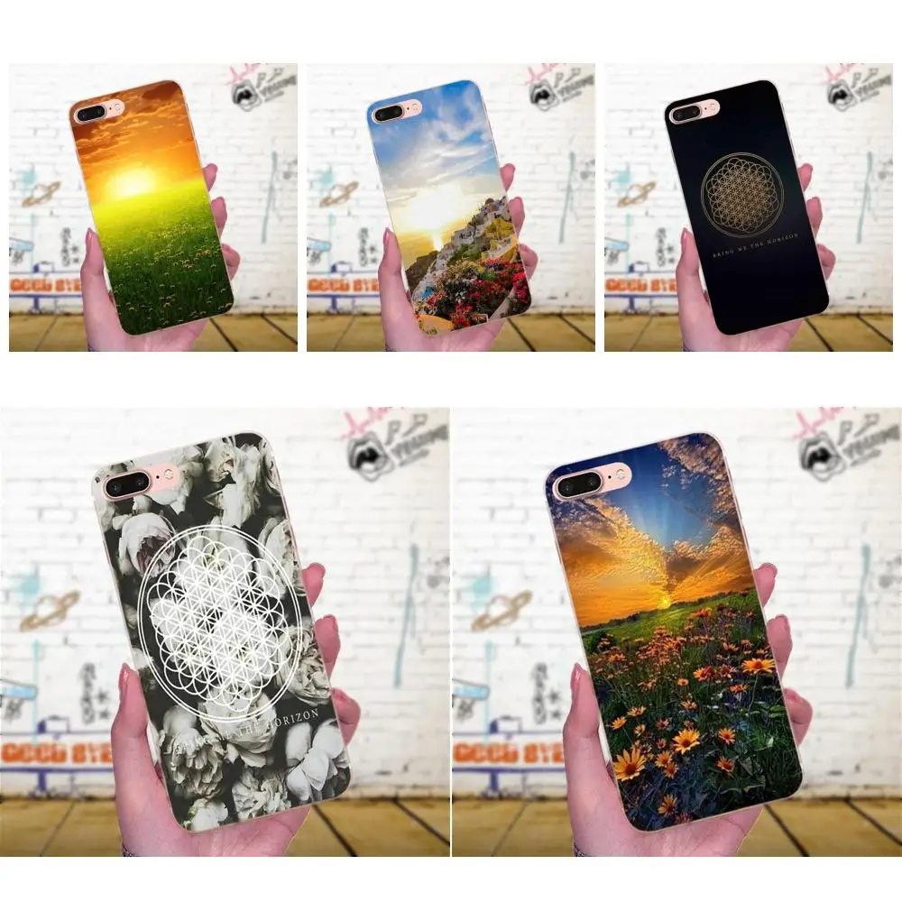 ТПУ новый модный цветок жизни Bring Me Horizon для Xiaomi Note 3 4 Mi3 Mi4 Mi4C Mi4i Mi5 Mi 5S 5X 6 6X 8 SE A1 Max Mix