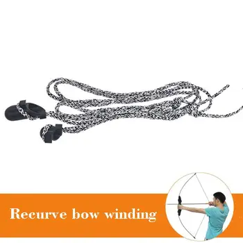 Crossbow Rope Bow Aid Device Bowstring Shooting Arrow Accessories 208cm Black Gray Pantograph Fittings Outdoor Sports Strong
Crossbow Rope Bow Aid Device Bowstring Shooting Arrow Accessories 208cm Black Gray Pantograph Fittings Outdoor Sports Strong