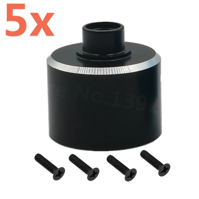 5Pieces CNC RC Cars Differential Gear Box Shell For RC Hobby Model Car 1/18 Wltoys A959 A969 A979 A929 Upgraded Parts
5Pieces CNC RC Cars Differential Gear Box Shell For RC Hobby Model Car 1/18 Wltoys A959 A969 A979 A929 Upgraded Parts