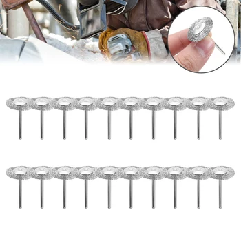 20Pcs 25mm Grinding Wire Wheel Brushes Set Stainless Steel 3mm Shank For Rotary Tool Die Grinder Removing Rust
20Pcs 25mm Grinding Wire Wheel Brushes Set Stainless Steel 3mm Shank For Rotary Tool Die Grinder Removing Rust